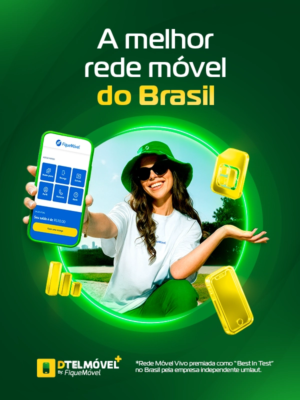 Planos Dtel Móvel Mobile - Celular com 5G
